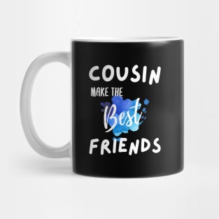 Cousins Make The Best Friends hoodie | Blue Mug